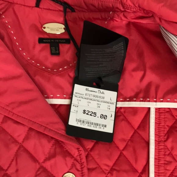 Massimo Dutti red jacket - Picture 6 of 8
